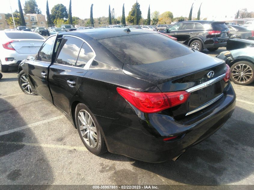 2015 INFINITI Q50 PREMIUM - JN1BV7APXFM350643