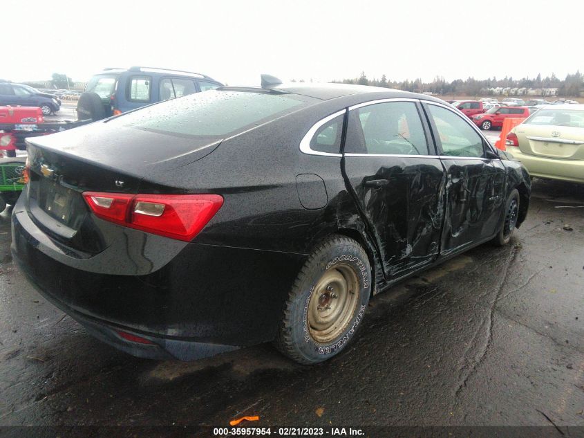 2016 CHEVROLET MALIBU LT - 1G1ZE5ST2GF250837