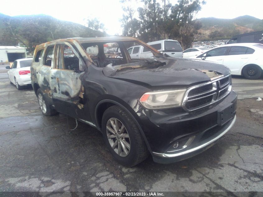 2015 DODGE DURANGO SXT - 1C4RDJAG4FC240088