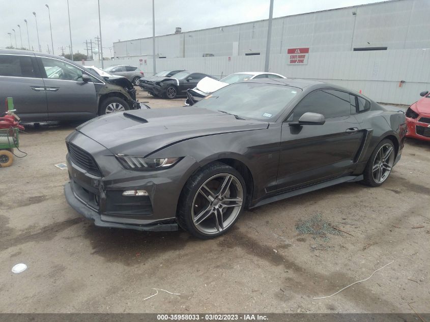 2015 FORD MUSTANG ECOBOOST - 1FA6P8THXF5384201