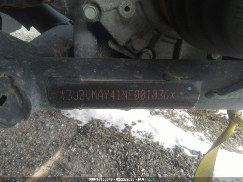 2022 CAN-AM MAVERICK X3 MAX DS TURBO 3JBVMAY41NE001036