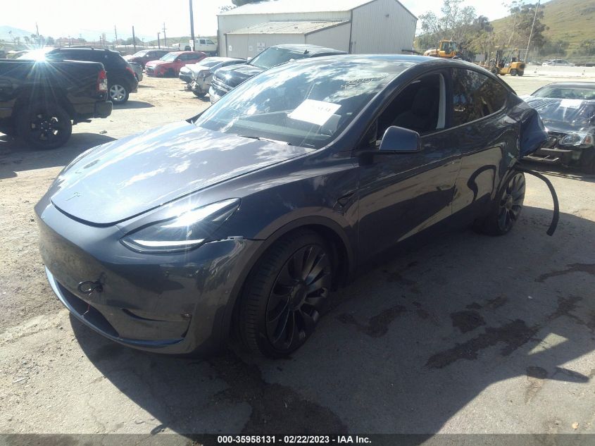 2021 TESLA MODEL Y PERFORMANCE - 5YJYGDEF3MF211879