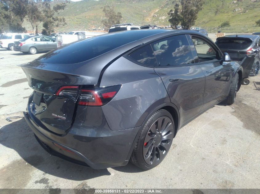 2021 TESLA MODEL Y PERFORMANCE - 5YJYGDEF3MF211879