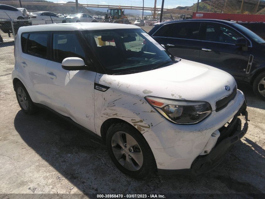 2015 KIA SOUL BASE - KNDJN2A20F7187144