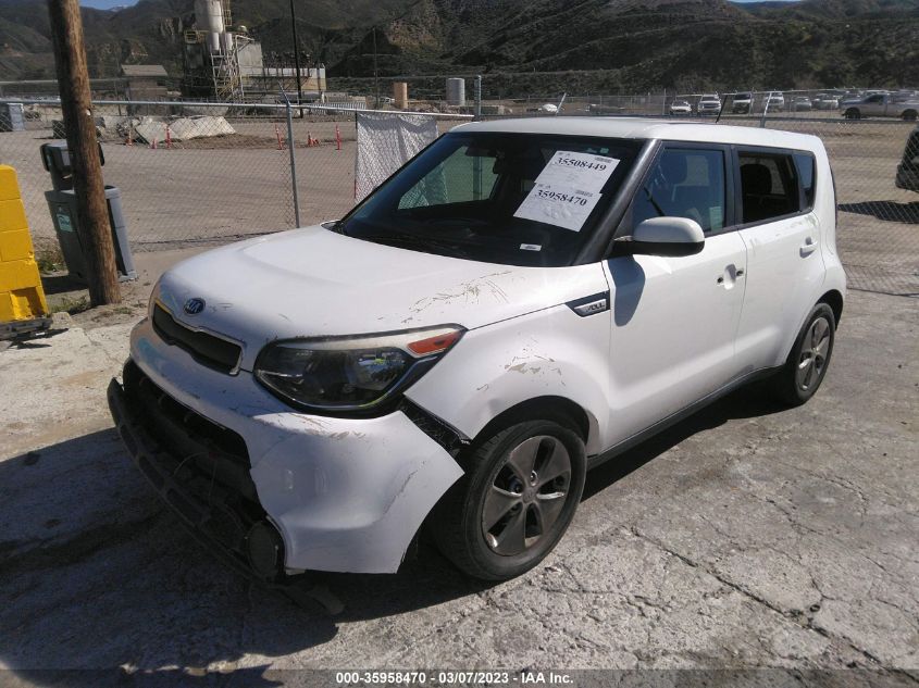 2015 KIA SOUL BASE - KNDJN2A20F7187144