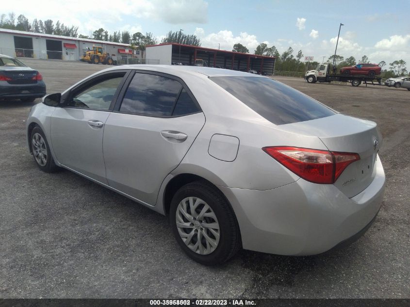 2017 TOYOTA COROLLA L/LE/XLE/SE - 2T1BURHE0HC837012
