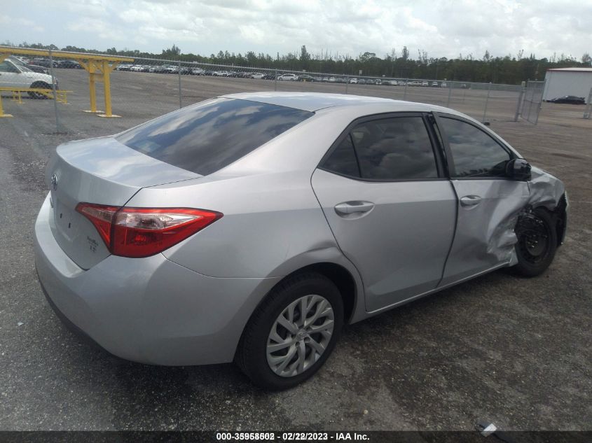 2017 TOYOTA COROLLA L/LE/XLE/SE - 2T1BURHE0HC837012