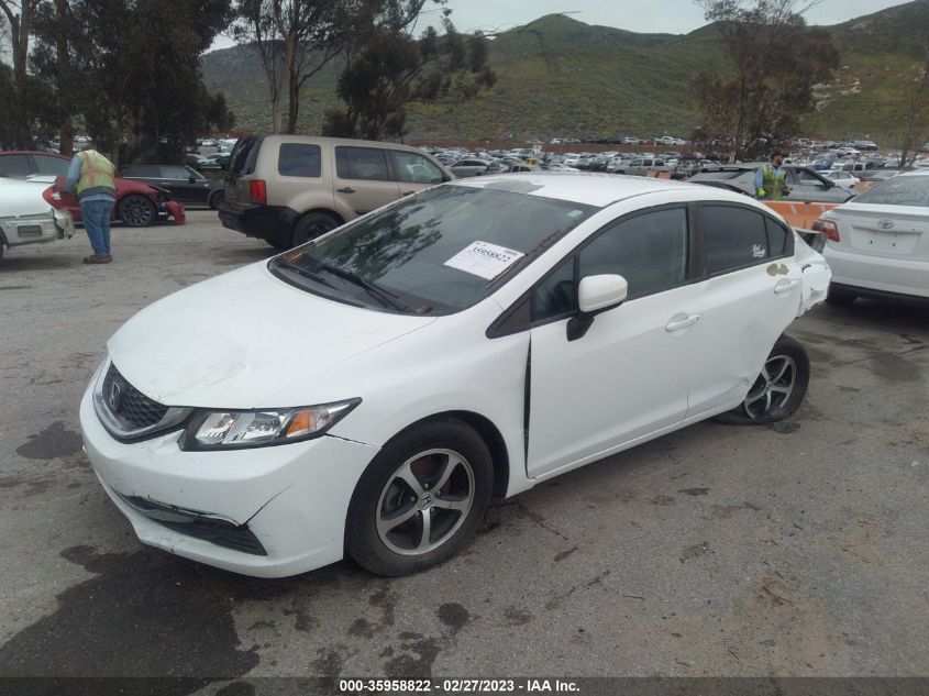 2015 HONDA CIVIC SEDAN SE - 2HGFB2F79FH547780