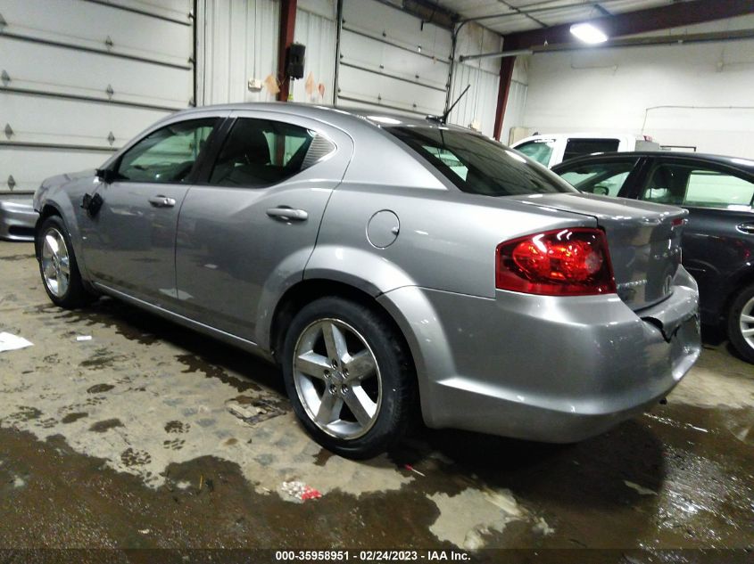 2013 DODGE AVENGER SE - 1C3CDZAB0DN658677