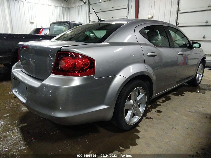 2013 DODGE AVENGER SE - 1C3CDZAB0DN658677