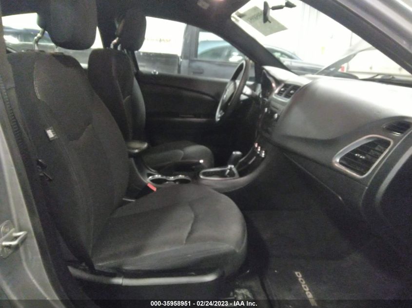 2013 DODGE AVENGER SE - 1C3CDZAB0DN658677