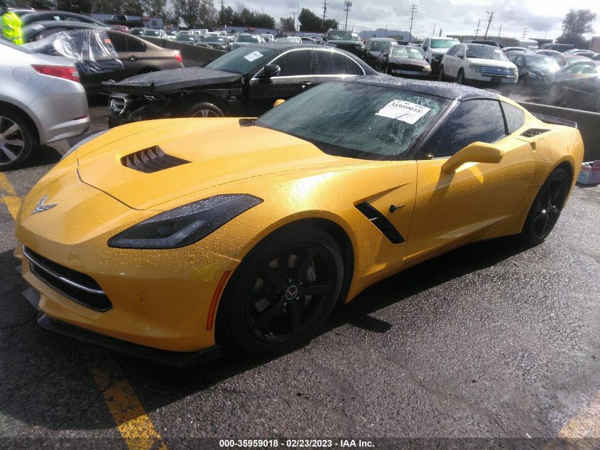 2014 CHEVROLET CORVETTE STINGRAY 2LT 1G1YD2D72E5108133