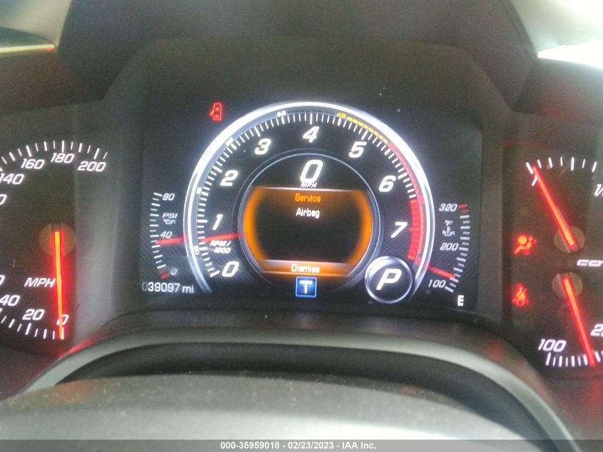 2014 CHEVROLET CORVETTE STINGRAY 2LT 1G1YD2D72E5108133