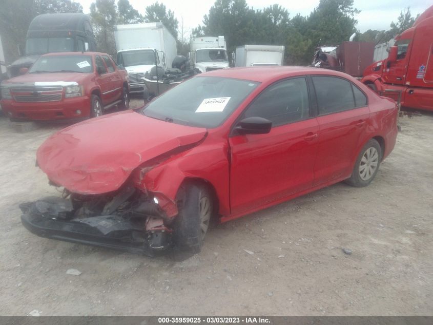 2013 VOLKSWAGEN JETTA SEDAN S - 3VW2K7AJ6DM286178