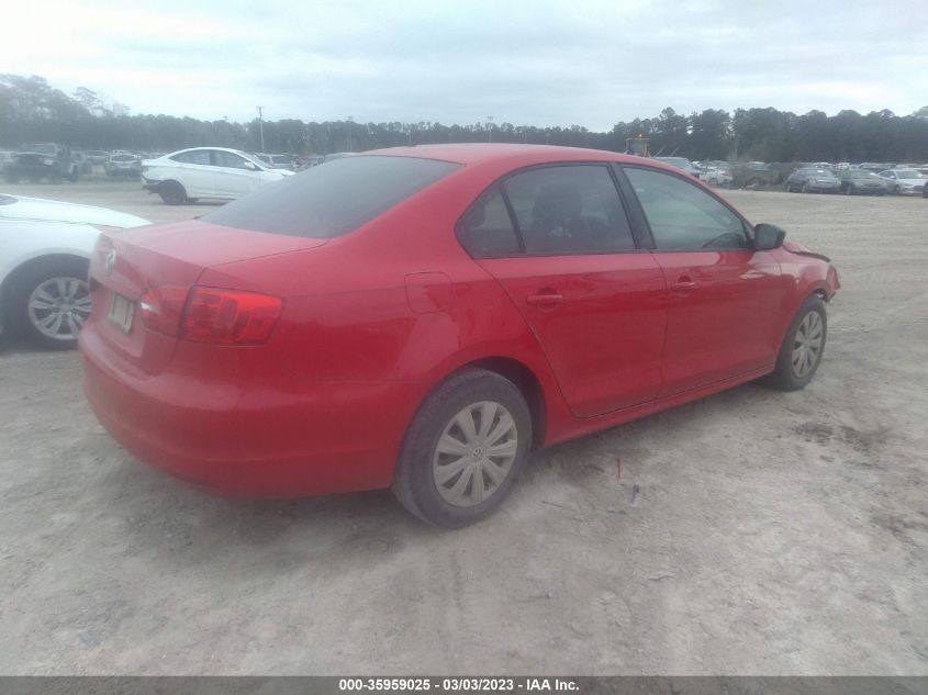 2013 VOLKSWAGEN JETTA SEDAN S - 3VW2K7AJ6DM286178