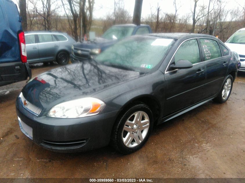 2014 CHEVROLET IMPALA LIMITED LT - 2G1WB5E35E1121163