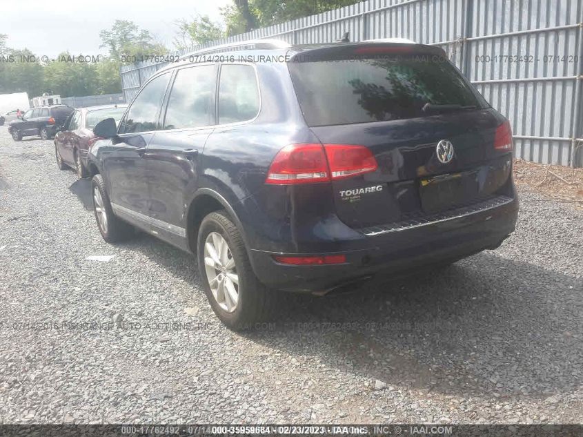 2013 VOLKSWAGEN TOUAREG SPORT WVGEF9BP9DD007879
