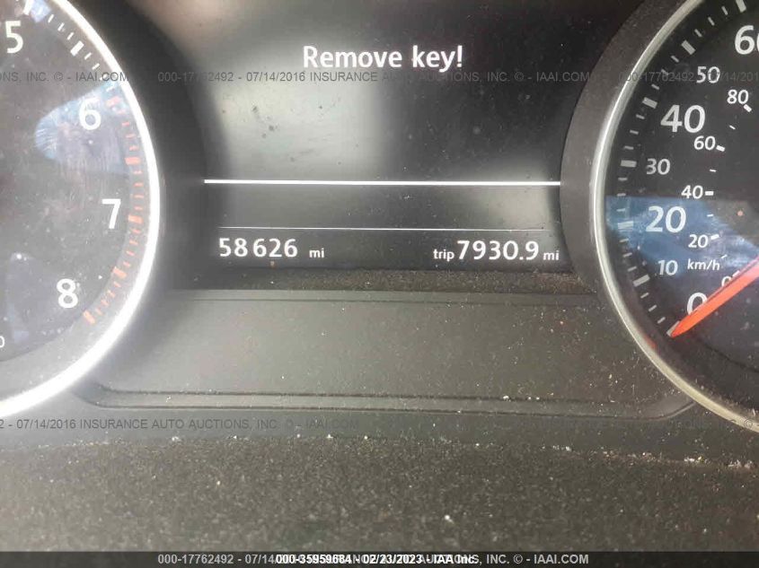 2013 VOLKSWAGEN TOUAREG SPORT WVGEF9BP9DD007879