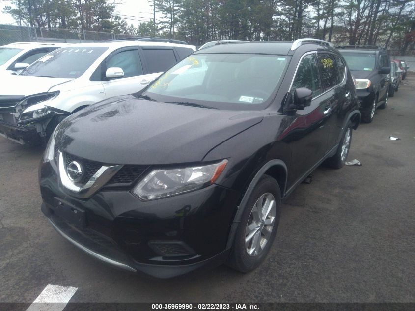 2016 NISSAN ROGUE SV/SL/S - KNMAT2MTXGP694905