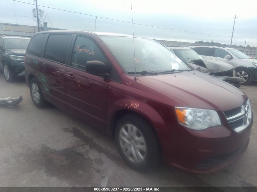 2016 DODGE GRAND CARAVAN SE - 2C4RDGBG6GR365801