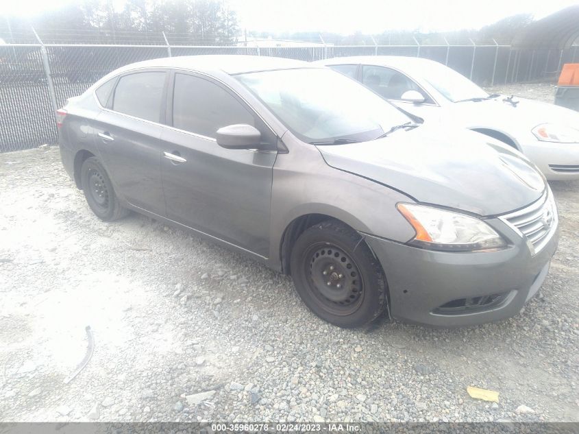 2015 NISSAN SENTRA S - 3N1AB7AP3FY375773