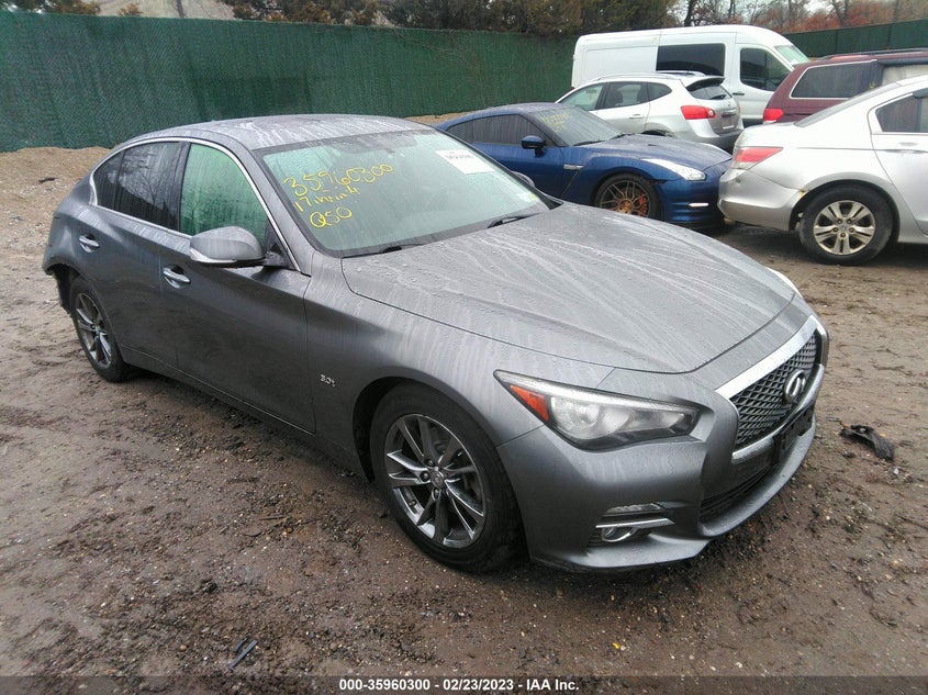 VIN JN1EV7ARXHM839786 2017 INFINITI Q50 3.0T SIGNATURE EDITION