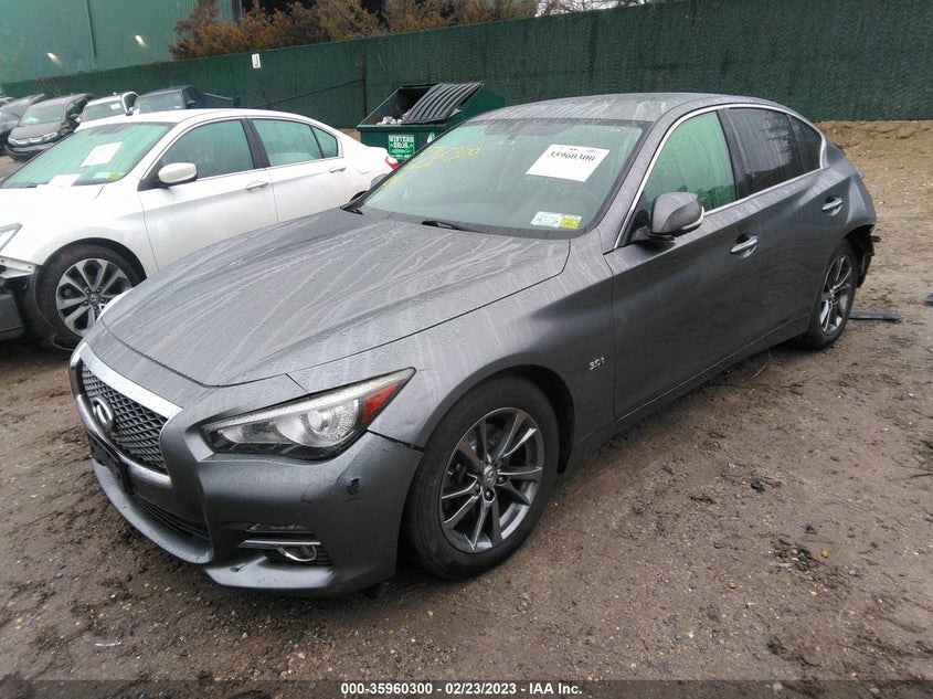 VIN JN1EV7ARXHM839786 2017 INFINITI Q50 3.0T SIGNATURE EDITION