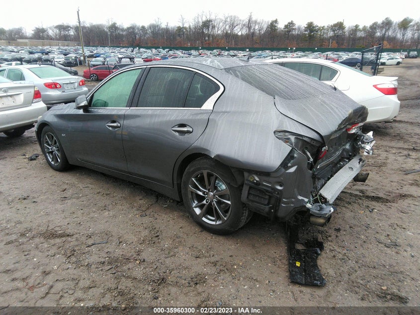 VIN JN1EV7ARXHM839786 2017 INFINITI Q50 3.0T SIGNATURE EDITION