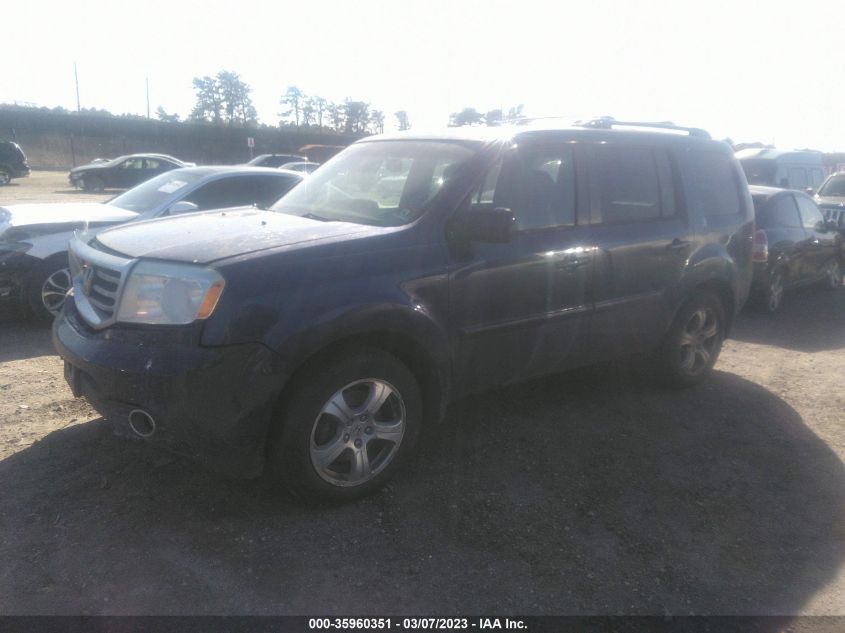2013 HONDA PILOT EX-L - 5FNYF4H73DB015934
