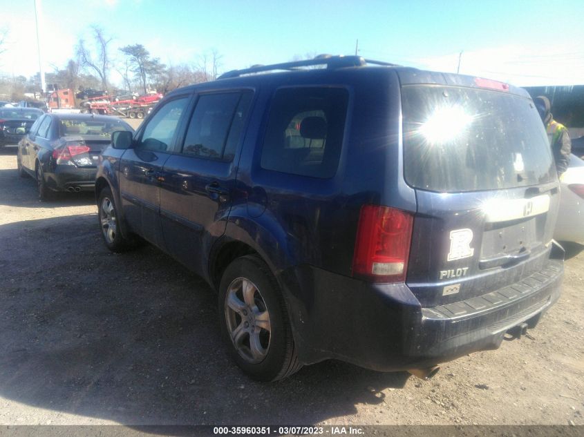 2013 HONDA PILOT EX-L - 5FNYF4H73DB015934