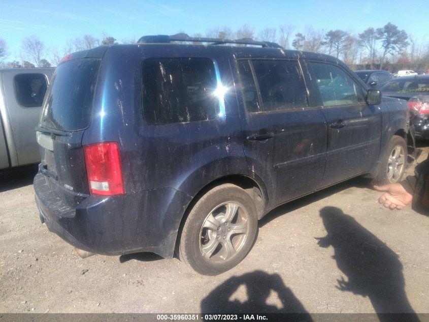 2013 HONDA PILOT EX-L - 5FNYF4H73DB015934