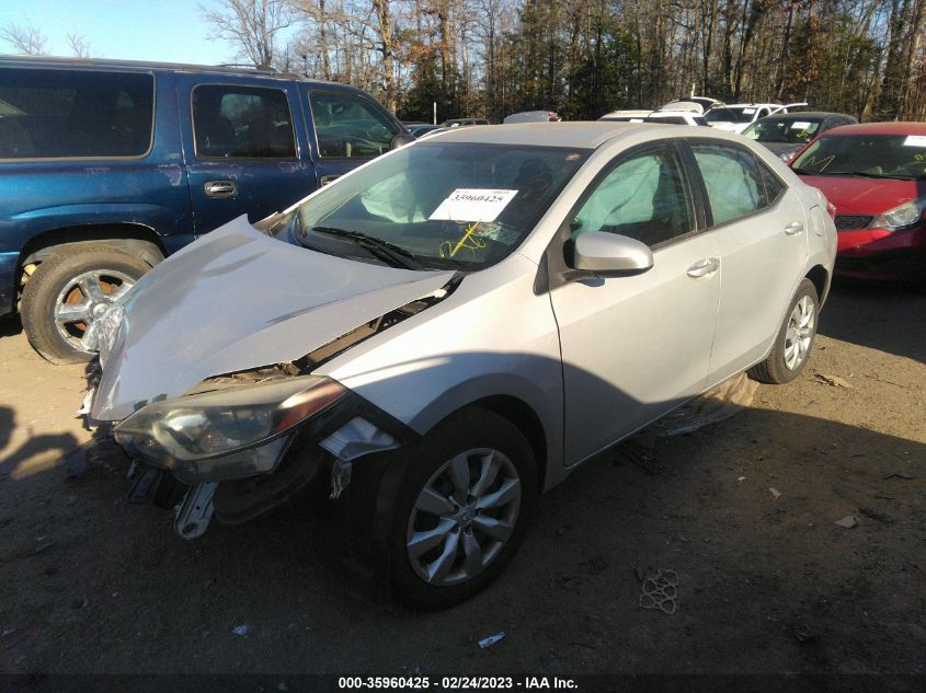 2014 TOYOTA COROLLA L/LE/S/S PLUS/LE PLUS - 2T1BURHE8EC117095