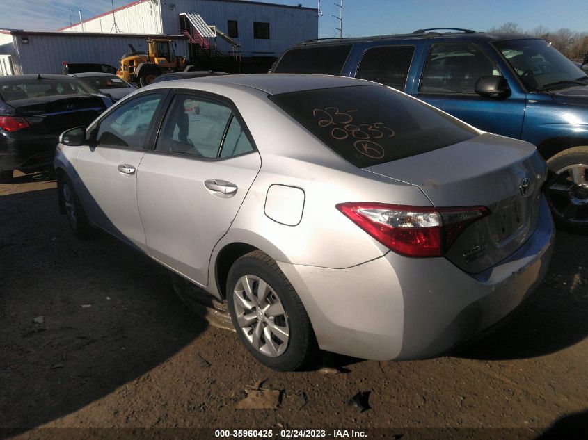 2014 TOYOTA COROLLA L/LE/S/S PLUS/LE PLUS - 2T1BURHE8EC117095