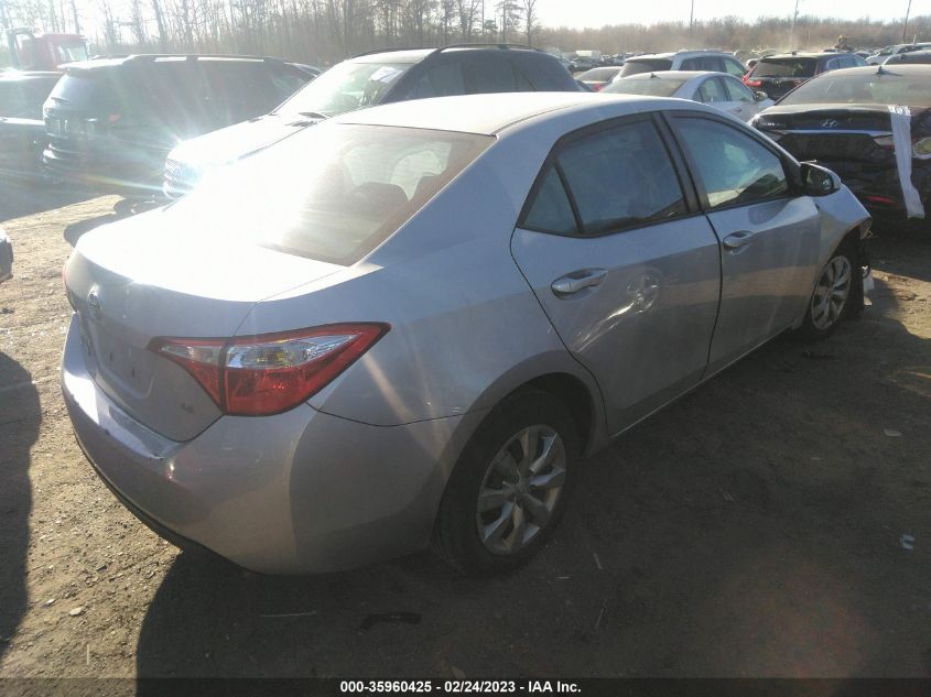 2014 TOYOTA COROLLA L/LE/S/S PLUS/LE PLUS - 2T1BURHE8EC117095