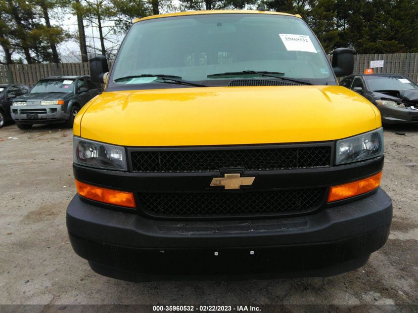2019 CHEVROLET EXPRESS CARGO VAN 1GCWGAFP0K1251288