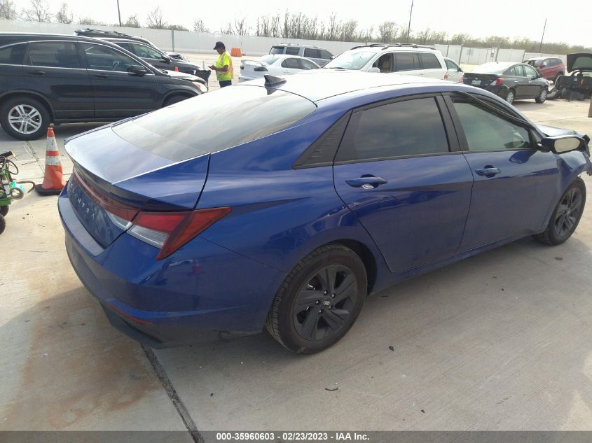 2022 HYUNDAI ELANTRA SEL - KMHLS4AG1NU293087