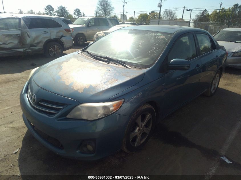 2013 TOYOTA COROLLA L/LE/S - 5YFBU4EE4DP124437