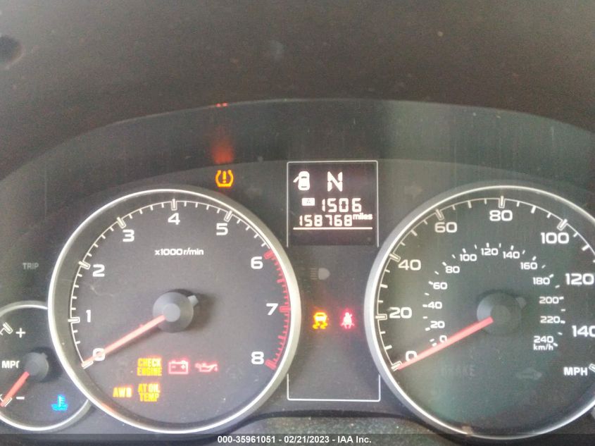 2013 SUBARU LEGACY 2.5I PREMIUM - 4S3BMBC6XD3032502