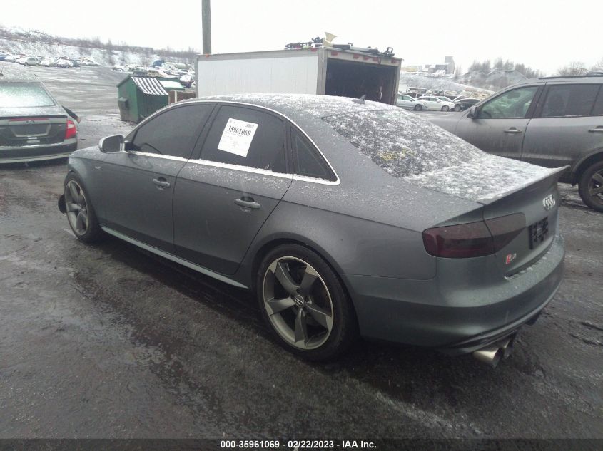 2014 AUDI S4 PREMIUM PLUS WAUBGAFL8EA035718