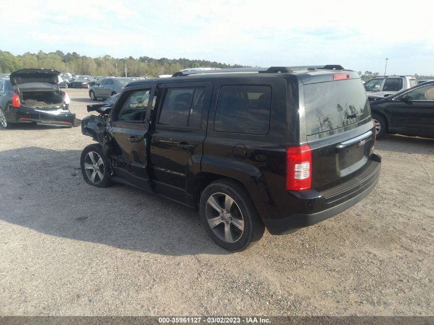 2016 JEEP PATRIOT HIGH ALTITUDE EDITION - 1C4NJPFA6GD629065