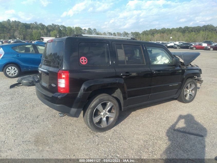 2016 JEEP PATRIOT HIGH ALTITUDE EDITION - 1C4NJPFA6GD629065