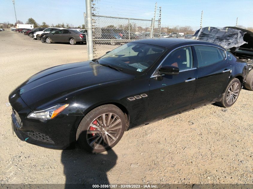 2019 MASERATI QUATTROPORTE S Q4 ZAM56YRAXK1314715