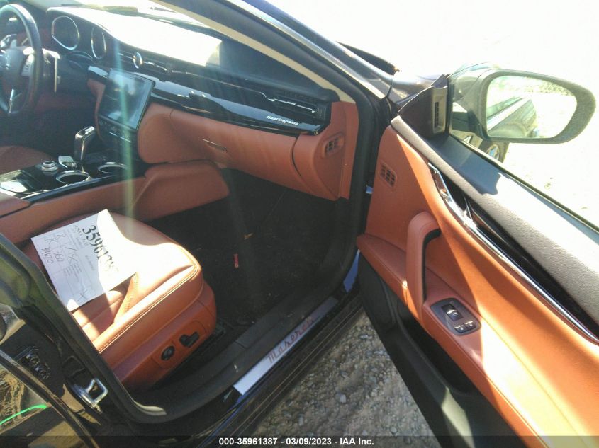 2019 MASERATI QUATTROPORTE S Q4 ZAM56YRAXK1314715