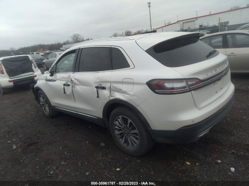 2019 LINCOLN NAUTILUS SELECT - 2LMPJ8K97KBL17832