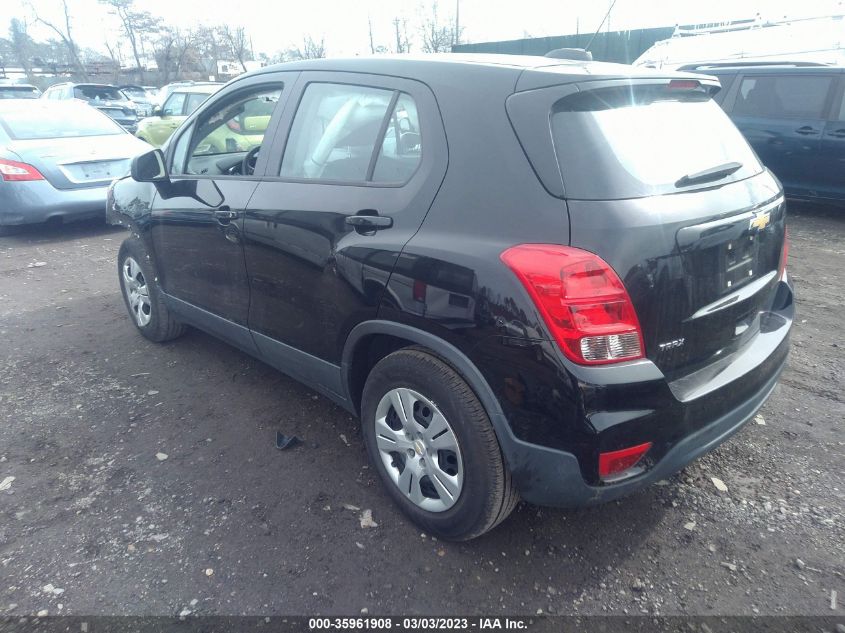 2018 CHEVROLET TRAX LS - 3GNCJKSB1JL310626