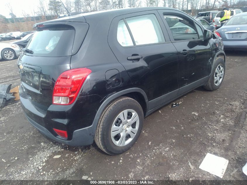 2018 CHEVROLET TRAX LS - 3GNCJKSB1JL310626