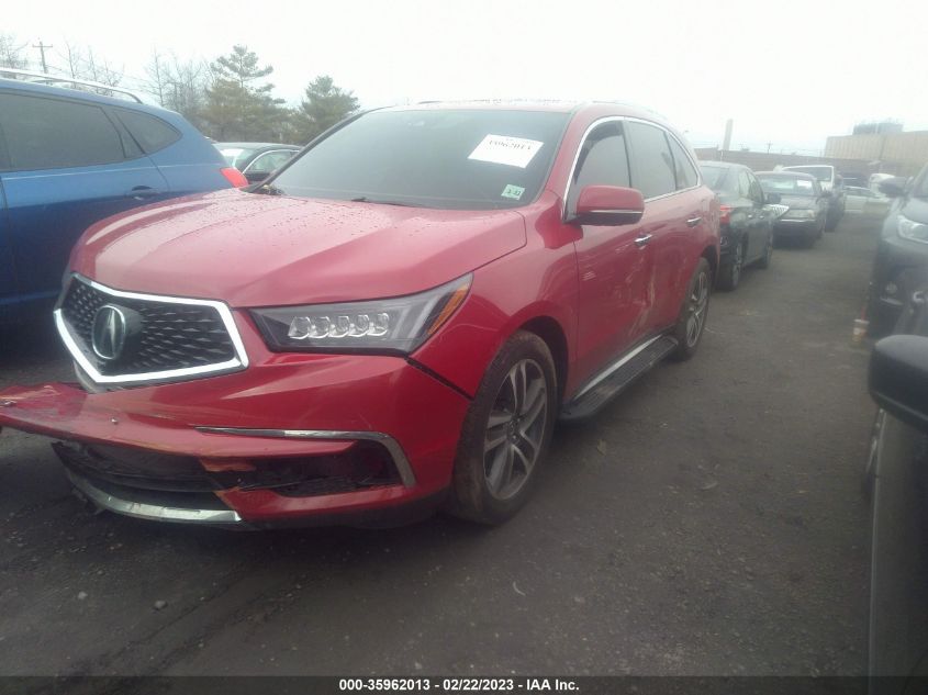 2018 ACURA MDX W/ADVANCE - 5J8YD4H92JL023590