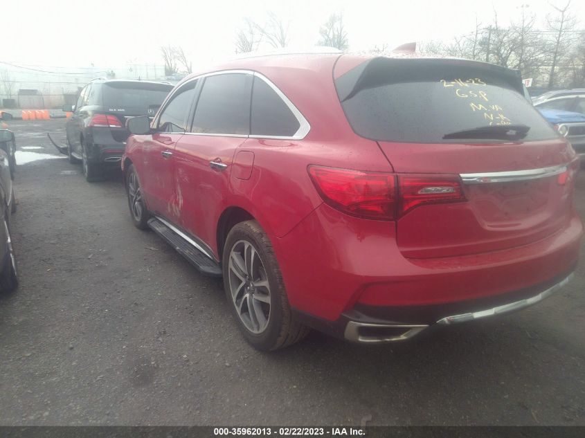 2018 ACURA MDX W/ADVANCE - 5J8YD4H92JL023590