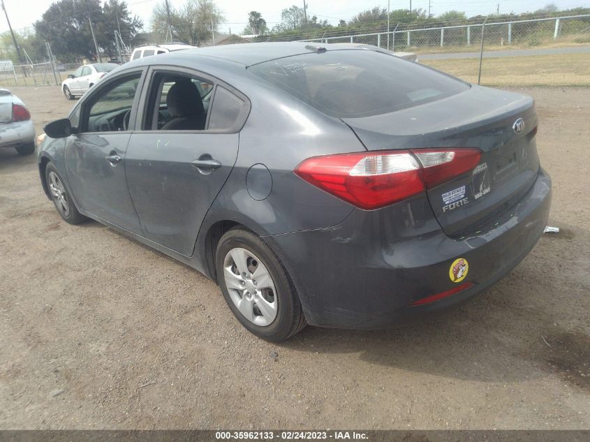 2016 KIA FORTE LX - KNAFK4A6XG5606723