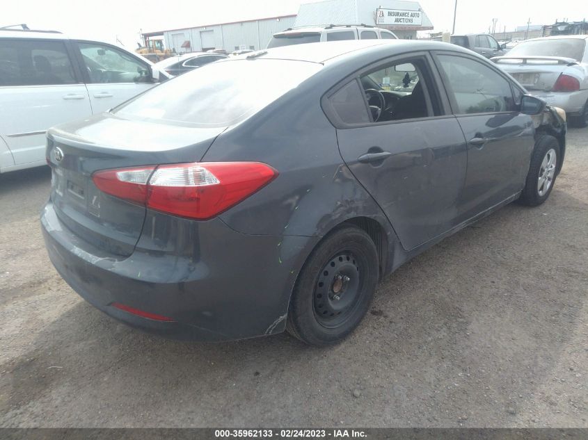2016 KIA FORTE LX - KNAFK4A6XG5606723